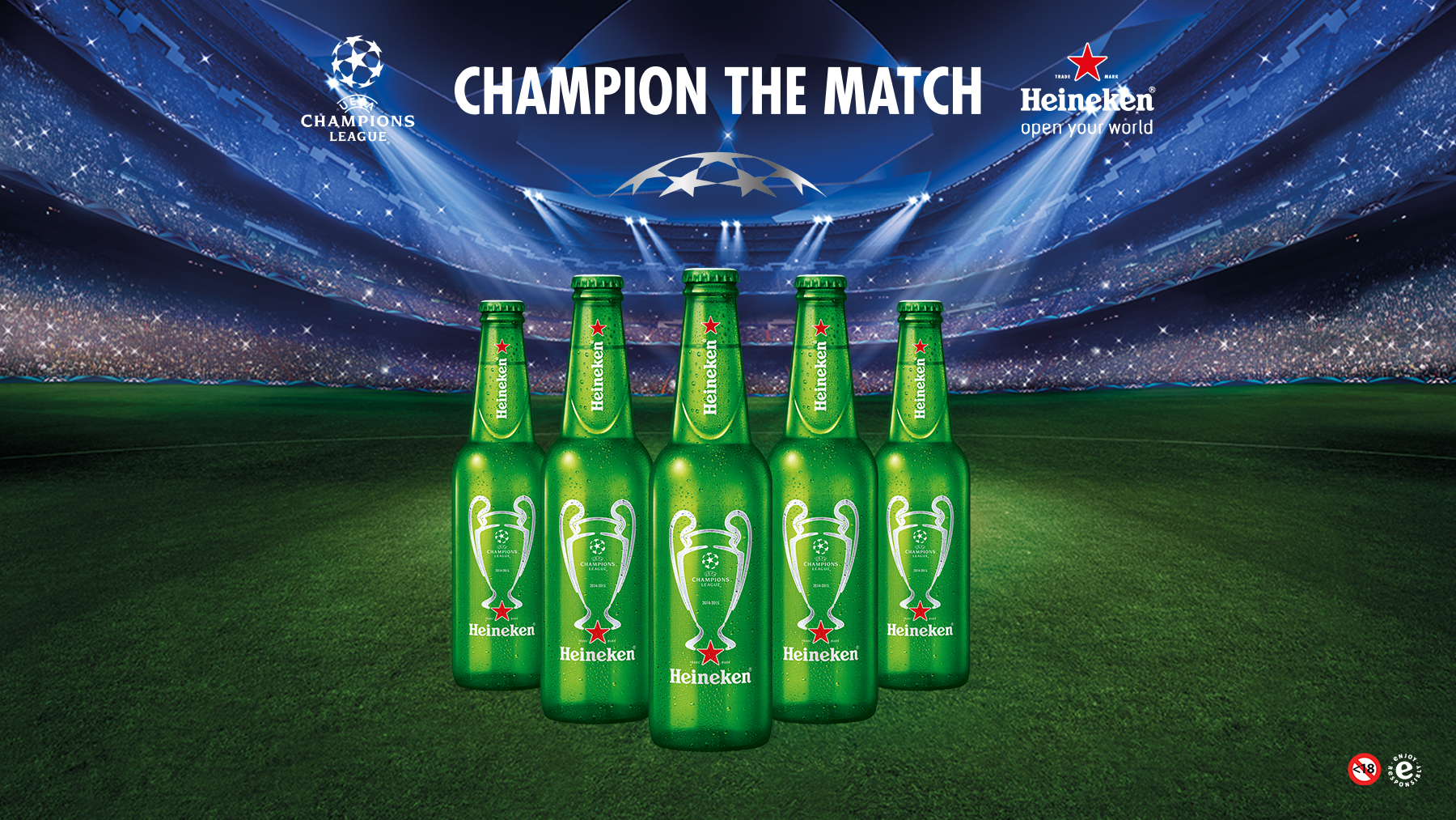 Marca de cerveja promoverá final da Champions League e tira